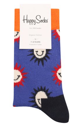 Детские носки HAPPY SOCKS разноцветного цвета по цене 490 руб., арт. KSMS01 | Фото 1 Детские носки HAPPY SOCKS разноцветного цвета, арт. KSMS01 | Фото 1