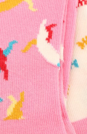 Детские комплект из 2 пар носков HAPPY SOCKS разноцветного цвета по цене 790 руб., арт. KCAT02 | Фото 2 Детские комплект из 2 пар носков HAPPY SOCKS разноцветного цвета, арт. KCAT02 | Фото 2