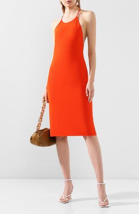 Женские кожаные босоножки BOTTEGA VENETA белого цвета по цене 57200 руб., арт. 608835/VBSF0 | Фото 2 Женские кожаные босоножки BOTTEGA VENETA белого цвета, арт. 608835/VBSF0 | Фото 2