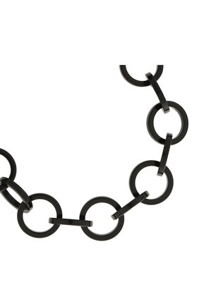 Женские цепочка LINDA FARROW черного цвета по цене 18700 руб., арт. LFLCHAIN4C1 | Фото 4 Женские цепочка LINDA FARROW черного цвета, арт. LFLCHAIN4C1 | Фото 4