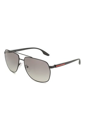 Мужские солнцезащитные очки PRADA LINEA ROSSA черного цвета по цене 14500 руб., арт. 55VS-1AB3M1 | Фото 1 Мужские солнцезащитные очки PRADA LINEA ROSSA черного цвета, арт. 55VS-1AB3M1 | Фото 1