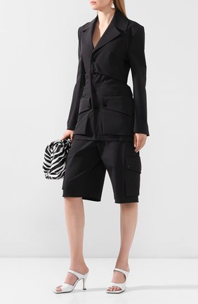 Женский жакет BOTTEGA VENETA черного цвета по цене 145500 руб., арт. 618650/VA5S0 | Фото 2 Женский жакет BOTTEGA VENETA черного цвета, арт. 618650/VA5S0 | Фото 2