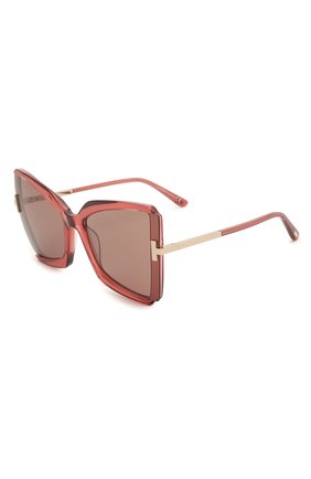 Мужские солнцезащитные очки TOM FORD красного цвета по цене 28750 руб., арт. TF766 | Фото 1 Мужские солнцезащитные очки TOM FORD красного цвета, арт. TF766 | Фото 1