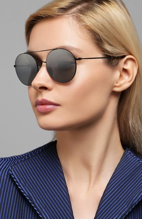 Мужские солнцезащитные очки GIORGIO ARMANI серебряного цвета по цене 19200 руб., арт. AR6050 | Фото 2 Мужские солнцезащитные очки GIORGIO ARMANI серебряного цвета, арт. AR6050 | Фото 2