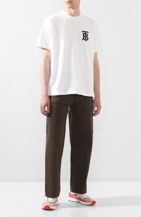 Мужские комбинированные кроссовки trail ACNE STUDIOS белого цвета по цене 27250 руб., арт. BD0094/M | Фото 2 Мужские комбинированные кроссовки trail ACNE STUDIOS белого цвета, арт. BD0094/M | Фото 2