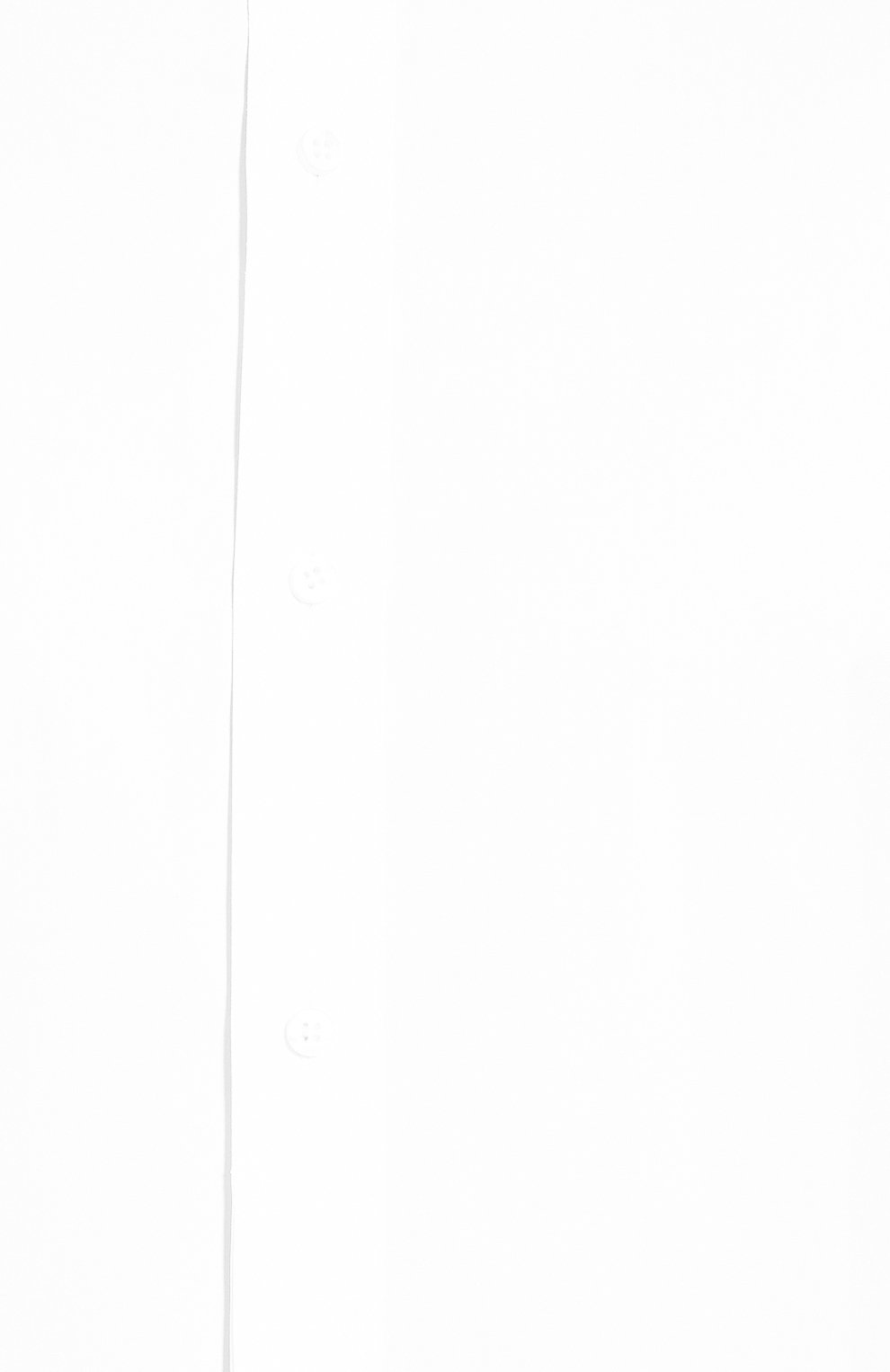 Мужская хлопковая рубашка ZILLI белого цвета, арт. MFT-YD001-13037/RS01 | Фото 5 (Манжеты: На пуговицах; Рукава: Длинные; Случай: Повседневный; Длина (для топов): Стандартные; Региональные ограничения белый список (Axapta Mercury): RU; Материал внешний: Хлопок; Принт: Однотонные; Воротник: Мандарин)