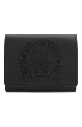 Мужской кожаное портмоне HARLEY-DAVIDSON черного цвета по цене 7150 руб., арт. 99402-17VM | Фото 1 Мужской кожаное портмоне HARLEY-DAVIDSON черного цвета, арт. 99402-17VM | Фото 1