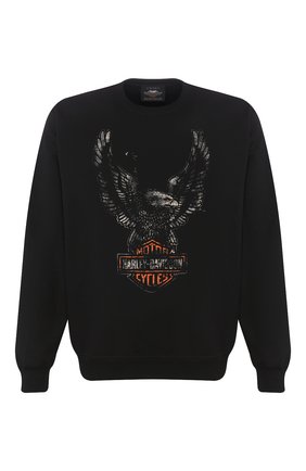 Мужской свитшот genuine motorclothes HARLEY-DAVIDSON черного цвета по цене 10560 руб., арт. 96491-20VM | Фото 1 Мужской свитшот genuine motorclothes HARLEY-DAVIDSON черного цвета, арт. 96491-20VM | Фото 1