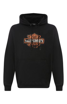 Мужской худи genuine motorclothes HARLEY-DAVIDSON черного цвета по цене 12790 руб., арт. 96490-20VM | Фото 1 Мужской худи genuine motorclothes HARLEY-DAVIDSON черного цвета, арт. 96490-20VM | Фото 1