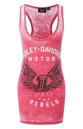 Женская майка black label HARLEY-DAVIDSON красного цвета по цене 7940 руб., арт. 96284-13VW | Фото 1 Женская майка black label HARLEY-DAVIDSON красного цвета, арт. 96284-13VW | Фото 1