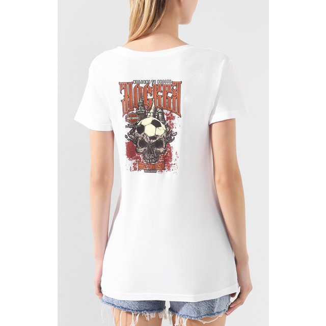 фото Хлопковая футболка exclusive for moscow harley-davidson