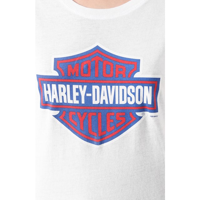 фото Хлопковая футболка exclusive for moscow harley-davidson