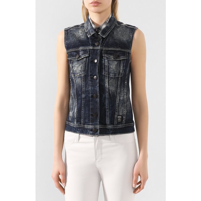 фото Джинсовый жилет black label harley-davidson