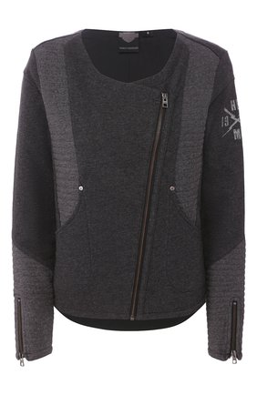Женская хлопковая куртка black label HARLEY-DAVIDSON серого цвета по цене 13710 руб., арт. 97598-16VW | Фото 1 Женская хлопковая куртка black label HARLEY-DAVIDSON серого цвета, арт. 97598-16VW | Фото 1