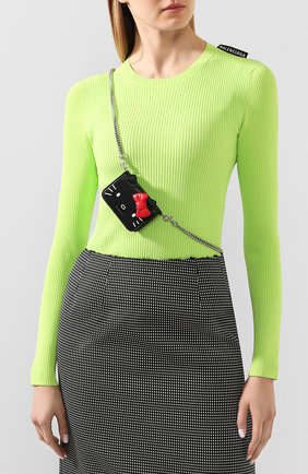 Женские кожаный кошелек kitty BALENCIAGA черного цвета по цене 39150 руб., арт. 623241/1CBQ3 | Фото 2 Женские кожаный кошелек kitty BALENCIAGA черного цвета, арт. 623241/1CBQ3 | Фото 2