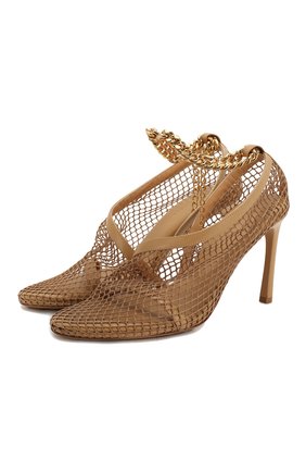 Женская текстильные туфли the new mesh BOTTEGA VENETA бежевого цвета по цене 79950 руб., арт. 618755/VBPS3 | Фото 1 Женская текстильные туфли the new mesh BOTTEGA VENETA бежевого цвета, арт. 618755/VBPS3 | Фото 1