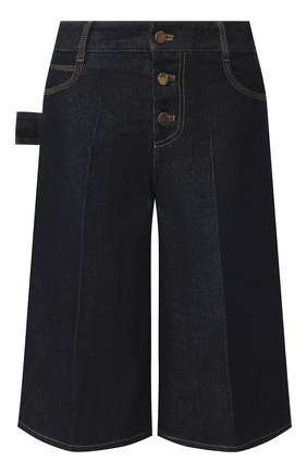 Женские джинсовые шорты BOTTEGA VENETA синего цвета по цене 89950 руб., арт. 618496/VF400 | Фото 1 Женские джинсовые шорты BOTTEGA VENETA синего цвета, арт. 618496/VF400 | Фото 1 (Материал внешний: Хлопок, Деним; Длина Ж (юбки, платья, шорты): Миди; Женское Кросс-КТ: Шорты-одежда; Кросс-КТ: Деним, Широкие; Стили: Кэжуэл; Региональные ограничения белый список (Axapta Mercury): RU)