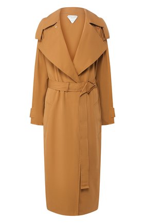 Женский хлопковый тренч BOTTEGA VENETA бежевого цвета по цене 222500 руб., арт. 616562/VA5Y0 | Фото 1 Женский хлопковый тренч BOTTEGA VENETA бежевого цвета, арт. 616562/VA5Y0 | Фото 1