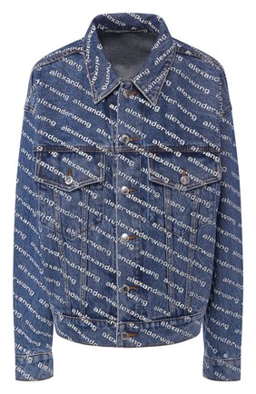 Женская джинсовая куртка DENIM X ALEXANDER WANG синего цвета по цене 42400 руб., арт. 4DC1202645 | Фото 1 Женская джинсовая куртка DENIM X ALEXANDER WANG синего цвета, арт. 4DC1202645 | Фото 1