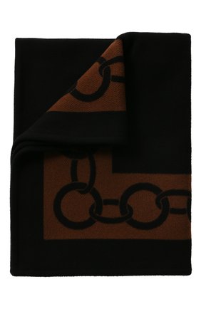 Мужского шерстяной плед FRETTE черного цвета по цене 84200 руб., арт. FR6607 F0400 130I | Фото 1 Мужского шерстяной плед FRETTE черного цвета, арт. FR6607 F0400 130I | Фото 1