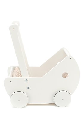 Детского коляска для кукол KID`S CONCEPT белого цвета, арт. 1000404 | Фото 2 (Региональные ограничения белый список (Axapta Mercury): RU)