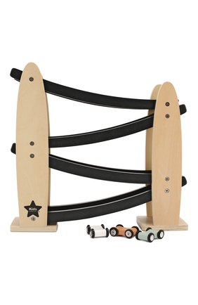 Детского игрушечная автотрасса KID`S CONCEPT черного цвета по цене 4640 руб., арт. 1000101 | Фото 2 Детского игрушечная автотрасса KID`S CONCEPT черного цвета, арт. 1000101 | Фото 2