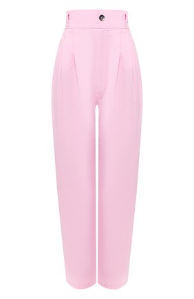Женские брюки из смеси хлопка и льна J BRAND розового цвета по цене 22600 руб., арт. JB002755 | Фото 1 Женские брюки из смеси хлопка и льна J BRAND розового цвета, арт. JB002755 | Фото 1