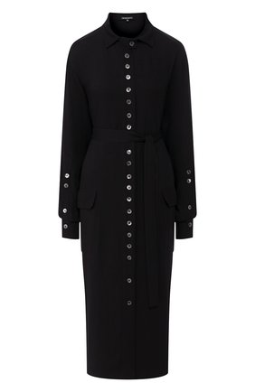 Женское платье из вискозы ANN DEMEULEMEESTER черного цвета по цене 55400 руб., арт. 2001-2214-P-155-099 | Фото 1 Женское платье из вискозы ANN DEMEULEMEESTER черного цвета, арт. 2001-2214-P-155-099 | Фото 1