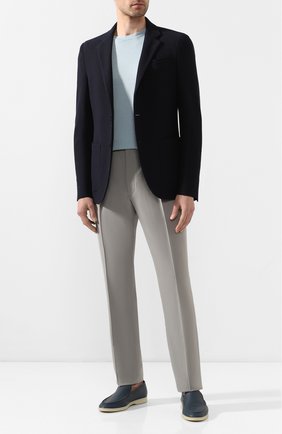 Мужские шерстяные брюки RALPH LAUREN серого цвета по цене 62400 руб., арт. 798797783 | Фото 2 Мужские шерстяные брюки RALPH LAUREN серого цвета, арт. 798797783 | Фото 2 (Длина (брюки, джинсы): Стандартные; Материал подклада: Вискоза; Материал внешний: Шерсть; Случай: Формальный, Повседневный; Стили: Классический)