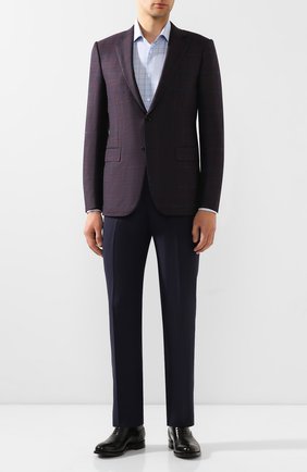 Мужская хлопковая сорочка CORNELIANI голубого цвета по цене 18200 руб., арт. 85P010-0111154/00 | Фото 2 Мужская хлопковая сорочка CORNELIANI голубого цвета, арт. 85P010-0111154/00 | Фото 2