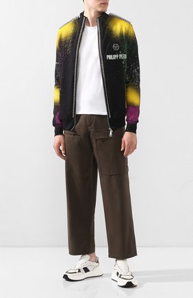 Мужская толстовка PHILIPP PLEIN разноцветного цвета по цене 113250 руб., арт. P20C MJB1915 PJO002N | Фото 2 Мужская толстовка PHILIPP PLEIN разноцветного цвета, арт. P20C MJB1915 PJO002N | Фото 2