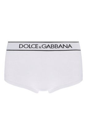 Женские трусы-шорты DOLCE & GABBANA белого цвета по цене 6705 руб., арт. 03B31T/FUGF5 | Фото 1 Женские трусы-шорты DOLCE & GABBANA белого цвета, арт. 03B31T/FUGF5 | Фото 1