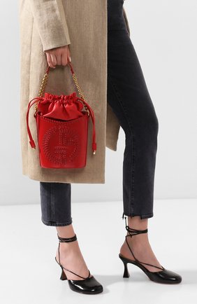 Женская сумка GIORGIO ARMANI красного цвета по цене 112500 руб., арт. Y1E137/YTC5A | Фото 2 Женская сумка GIORGIO ARMANI красного цвета, арт. Y1E137/YTC5A | Фото 2