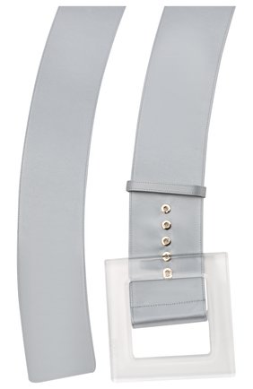 Женский текстильный ремень GIORGIO ARMANI серого цвета по цене 68300 руб., арт. Y1I212/YF09M | Фото 2 Женский текстильный ремень GIORGIO ARMANI серого цвета, арт. Y1I212/YF09M | Фото 2 (Материал: Текстиль)