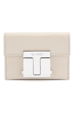 Женские кожаное портмоне TOM FORD белого цвета по цене 69900 руб., арт. S0345P-LG0009 | Фото 1 Женские кожаное портмоне TOM FORD белого цвета, арт. S0345P-LG0009 | Фото 1