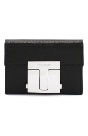 Женские кожаное портмоне TOM FORD черного цвета по цене 69900 руб., арт. S0345P-LG0009 | Фото 1 Женские кожаное портмоне TOM FORD черного цвета, арт. S0345P-LG0009 | Фото 1