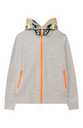 Детский хлопковая толстовка STELLA MCCARTNEY серого цвета по цене 7200 руб., арт. 588432/S0J22 | Фото 1 Детский хлопковая толстовка STELLA MCCARTNEY серого цвета, арт. 588432/S0J22 | Фото 1