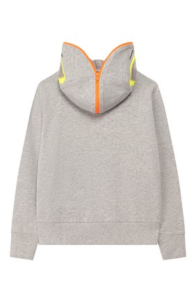 Детский хлопковая толстовка STELLA MCCARTNEY серого цвета по цене 7200 руб., арт. 588432/S0J22 | Фото 2 Детский хлопковая толстовка STELLA MCCARTNEY серого цвета, арт. 588432/S0J22 | Фото 2