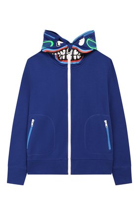 Детский хлопковая толстовка STELLA MCCARTNEY синего цвета по цене 7200 руб., арт. 588432/S0J22 | Фото 1 Детский хлопковая толстовка STELLA MCCARTNEY синего цвета, арт. 588432/S0J22 | Фото 1