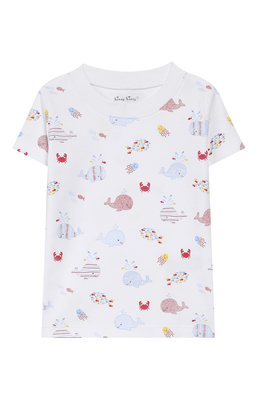 Детский хлопковая пижама KISSY KISSY голубого цвета по цене 2915 руб., арт. KB603566I | Фото 2 Детский хлопковая пижама KISSY KISSY голубого цвета, арт. KB603566I | Фото 2