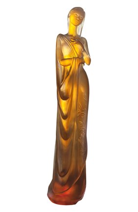 Скульптура le lys d`eau DAUM оранжевого цвета, арт. 05582 | Фото 1 (Ограничения доставки: fragile-2)