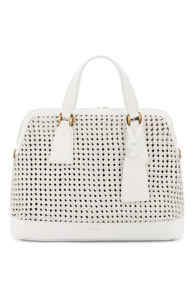 Женская сумка GIORGIO ARMANI белого цвета по цене 237500 руб., арт. Y1A178/YTE5D | Фото 1 Женская сумка GIORGIO ARMANI белого цвета, арт. Y1A178/YTE5D | Фото 1