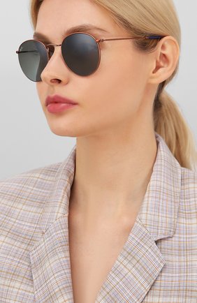 Женские солнцезащитные очки RAY-BAN темно-синего цвета по цене 12500 руб., арт. 3447-900396 | Фото 2 Женские солнцезащитные очки RAY-BAN темно-синего цвета, арт. 3447-900396 | Фото 2