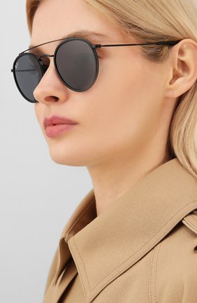 Женские солнцезащитные очки RAY-BAN черного цвета по цене 12500 руб., арт. 3647N-002/R5 | Фото 2 Женские солнцезащитные очки RAY-BAN черного цвета, арт. 3647N-002/R5 | Фото 2