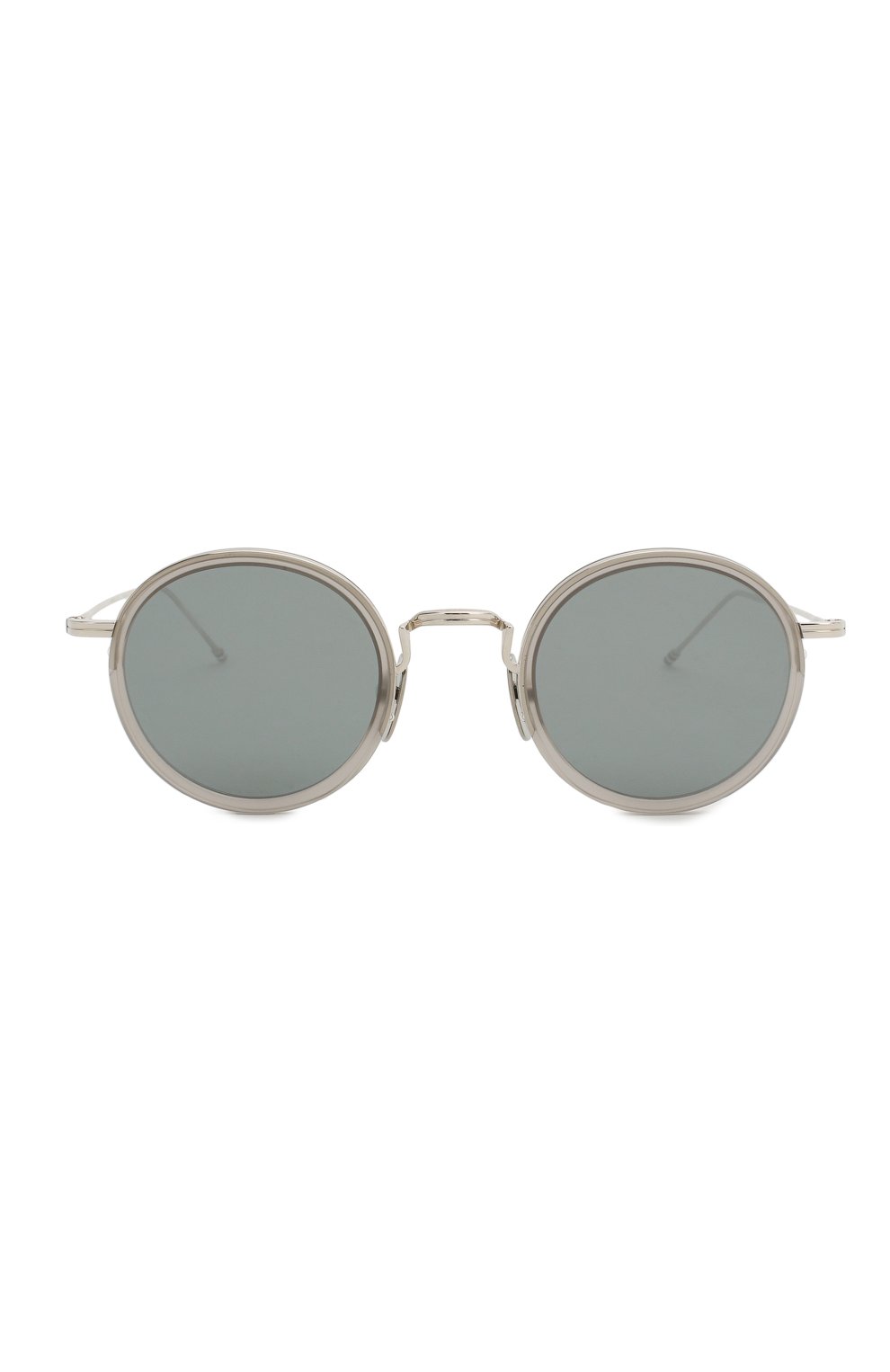 Женские солнцезащитные очки THOM BROWNE серого цвета по цене 52600 руб., арт. TB-906 SUN-03 | Фото 4 Женские солнцезащитные очки THOM BROWNE серого цвета, арт. TB-906 SUN-03 | Фото 4