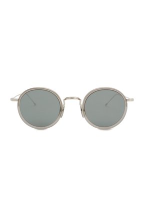 Женские солнцезащитные очки THOM BROWNE серого цвета по цене 52600 руб., арт. TB-906 SUN-03 | Фото 4 Женские солнцезащитные очки THOM BROWNE серого цвета, арт. TB-906 SUN-03 | Фото 4