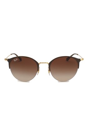 Женские солнцезащитные очки RAY-BAN коричневого цвета по цене 13300 руб., арт. 3578-900913 | Фото 3 Женские солнцезащитные очки RAY-BAN коричневого цвета, арт. 3578-900913 | Фото 3