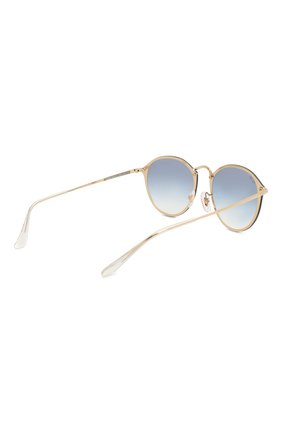 Женские солнцезащитные очки RAY-BAN золотого цвета по цене 15000 руб., арт. 3574N-001/X0 | Фото 4 Женские солнцезащитные очки RAY-BAN золотого цвета, арт. 3574N-001/X0 | Фото 4