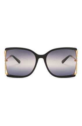 Женские солнцезащитные очки GUCCI черного цвета по цене 32500 руб., арт. GG0592S 002 | Фото 3 Женские солнцезащитные очки GUCCI черного цвета, арт. GG0592S 002 | Фото 3