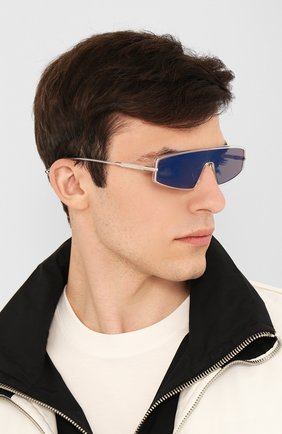 Женские солнцезащитные очки DIOR синего цвета по цене 31100 руб., арт. DI0RMERCURE 900 C8 | Фото 3 Женские солнцезащитные очки DIOR синего цвета, арт. DI0RMERCURE 900 C8 | Фото 3